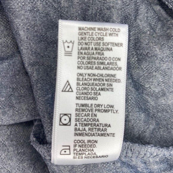 Juicy Couture Sport Cowl Neck Sweater Sweatshirt Heather Gray size Medium EUC - Picture 7 of 8